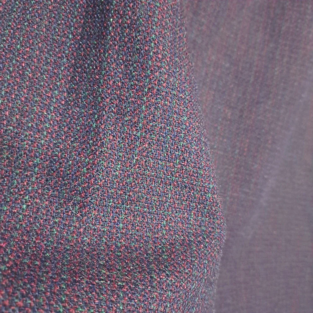 VTG Private Concepts Wool Blend Pencil Skirt Purple‎ Textured Size 12 82808
